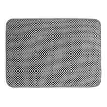 Folding Pet Cat Litter Mat Waterproof EVA DoubleLayer Litter Trapping Mat 55x70cm Grey United States