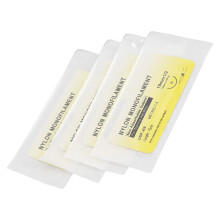 10-pack suturtrådsset i nylon för medicinsk praktik och utbildning