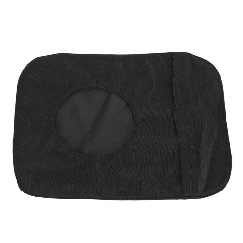 Lightweight Black Ostomy Bag Cover Elastic Reusable Breathable Protector