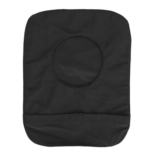 Lightweight Black Ostomy Bag Cover Elastic Reusable Breathable Protector 1
