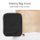 Lightweight Black Ostomy Bag Cover Elastic Reusable Breathable Protector 3