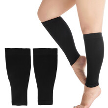 Medias de compresión transpirables sin pie, talla 3XL, alivio del dolor de 15-21 mmHg