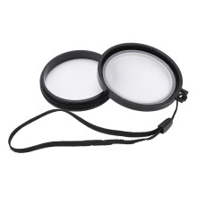Mennon White 62mm cameralensdop, kunststof, corrosiebestendig