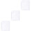 3 Sheets Christmas Fake Snow Carpet Artificial Snow Prop White 5
