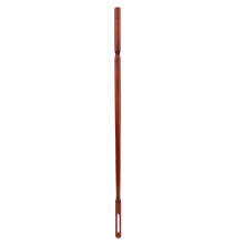 Baguette de nettoyage pour flûte en bois d'érable, couleur succinite, 36,2 x 0,96 cm