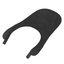 Housse de douche imperméable en nylon pour trachéotomie et laryngectomie, noire
