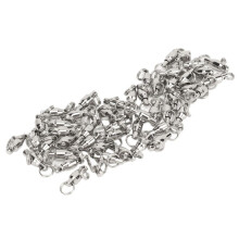 50pcs Stainless Steel Ball Bearing Swivels for Saltwater & Freshwater Fishing