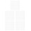 75St Wit Mini Handrail Acryl Voor Model Scènes En Bouwdecor 5
