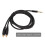 3.5mm Copper Braiding Replacement Cord for ATH MSR7b SR9 3.9ft 2