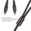 3.5mm Copper Braiding Replacement Cord for ATH MSR7b SR9 3.9ft 4