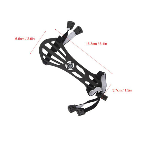 Recurve/Compound Bow Arm Guard Adjustable Lightweight PP Ergonomic Design 1