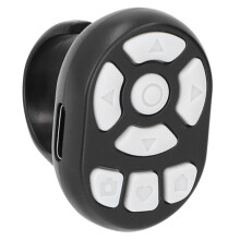 Bague connectée avec télécommande pour photos, vidéos et audio - Bluetooth 5.3, autonomie 72 h