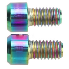 Titanium M6x10mm Bicycle Disc Brake Cable Fixing Screw for Mountain & Road Bikes