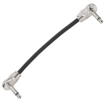 Rättvinklad 6,35 mm gitarrpedalkabel Lågbrusig instrumenttillbehör