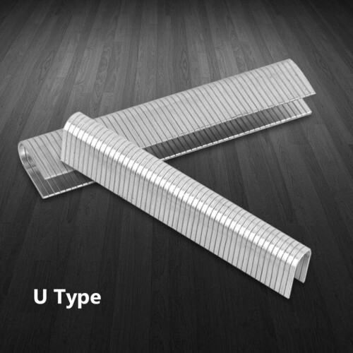 1000pcs 1008F U Type Staples for Handheld Staple Gun - Versatile Use 2