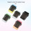 Waterproof Plastic Cigarette Case White, 80g, 110x65x28mm 4