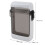Waterproof Plastic Cigarette Case White, 80g, 110x65x28mm 2