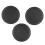 3 Sets Camera Lens Cover Dustproof Protective Front & Rear EF Mount ABS 2