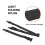 Sangle de ukulélé en nylon noir - Fixation par pression, réglable de 71 cm à 93 cm 3