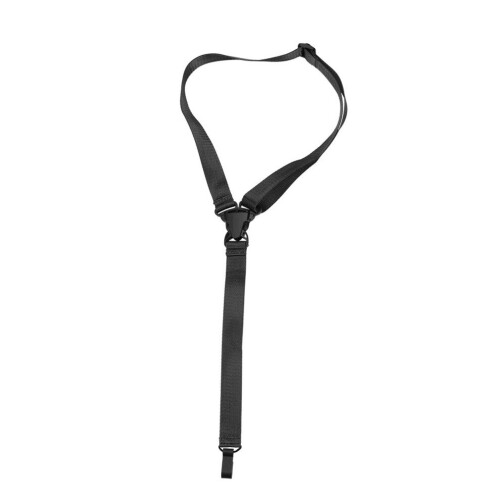 Sangle de ukulélé en nylon noir - Fixation par pression, réglable de 71 cm à 93 cm 1