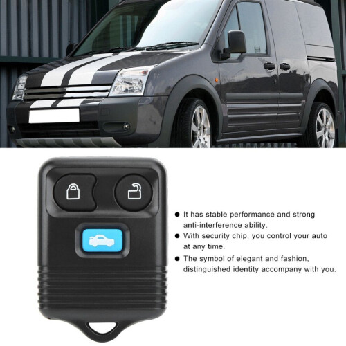 Keyless Wireless Remote Control 3 Buttons 433MHz Fit Ford Transit MK6