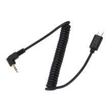 Câble de déclenchement flexible RM-VPR1 S2 3,5 mm/2,5 mm pour appareils photo Sony