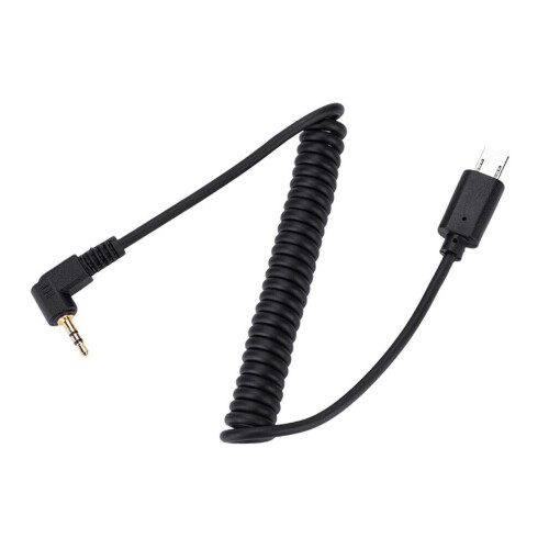 Flexibel RM-VPR1 S2 slutarkabel 3,5 mm/2,5 mm för Sony-kameror