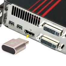 Grafikkarten-Spoofing HDMI Fake Load VGA Analog Camouflage HD Sperrbildschirm Virtuelle Anzeige