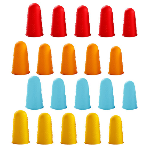 Hot Glue Finger Caps Aus , Sortierte , 20