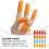Hot Glue Finger Caps Aus , Sortierte , 20 8