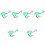 6 Stuks Flamingo Marionet Pluchen Dier Interactief 8