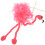 6 Stuks Flamingo Marionet Pluchen Dier Interactief 3