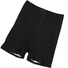 Workout afslankshorts van PU-leer, saunabroek met hoge taille, maat L (59-70 kg)