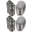 2 Sets Kinder Kostüm Mittelalterliche Cosplay Requisiten 10