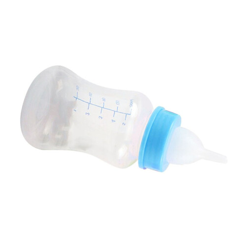 Kit de botella multiusos para mascotas de 150 ml con 2 tetinas: lavable y reutilizable 2