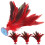 2Stk Kick-Badminton Unterhaltungs-Spielzeug Chinesisches Training 10