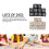 Numbered Dice Set: 20pcs Pearl White Black for Educational Games 3