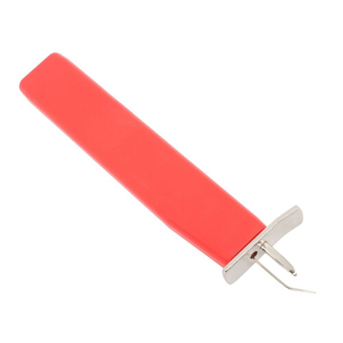 User-Friendly Red Bead Knotting Tool for Accurate Pearl Stringing