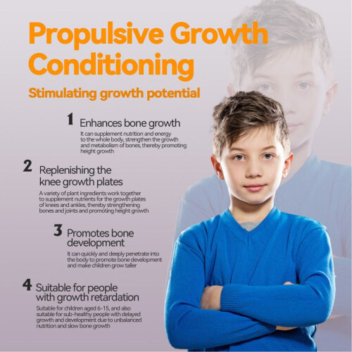 24pcs Height Growth Patch for Kids, Promote Bone & Bone Density 2