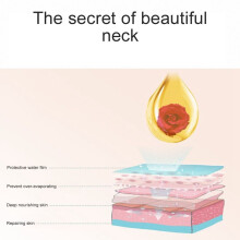 Masques en gel réutilisables pour le cou, anti-âge, anti-rides et hydratants pour la peau des femmes