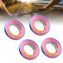 4 stuks titaniumlegering fietspakkingen - corrosiebestendig, lichtgewicht, kleurrijk