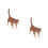 2 Pièces De Chat Factice Jouet Éducatif Statue Décoration 10