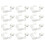 12 Stuks Grappige Mond Braakpapier Scène Accessoires 4