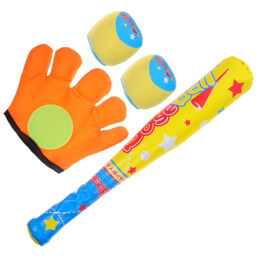 4 Pièces Enfants Jouets De Baseball Et Ballon Ensemble 2