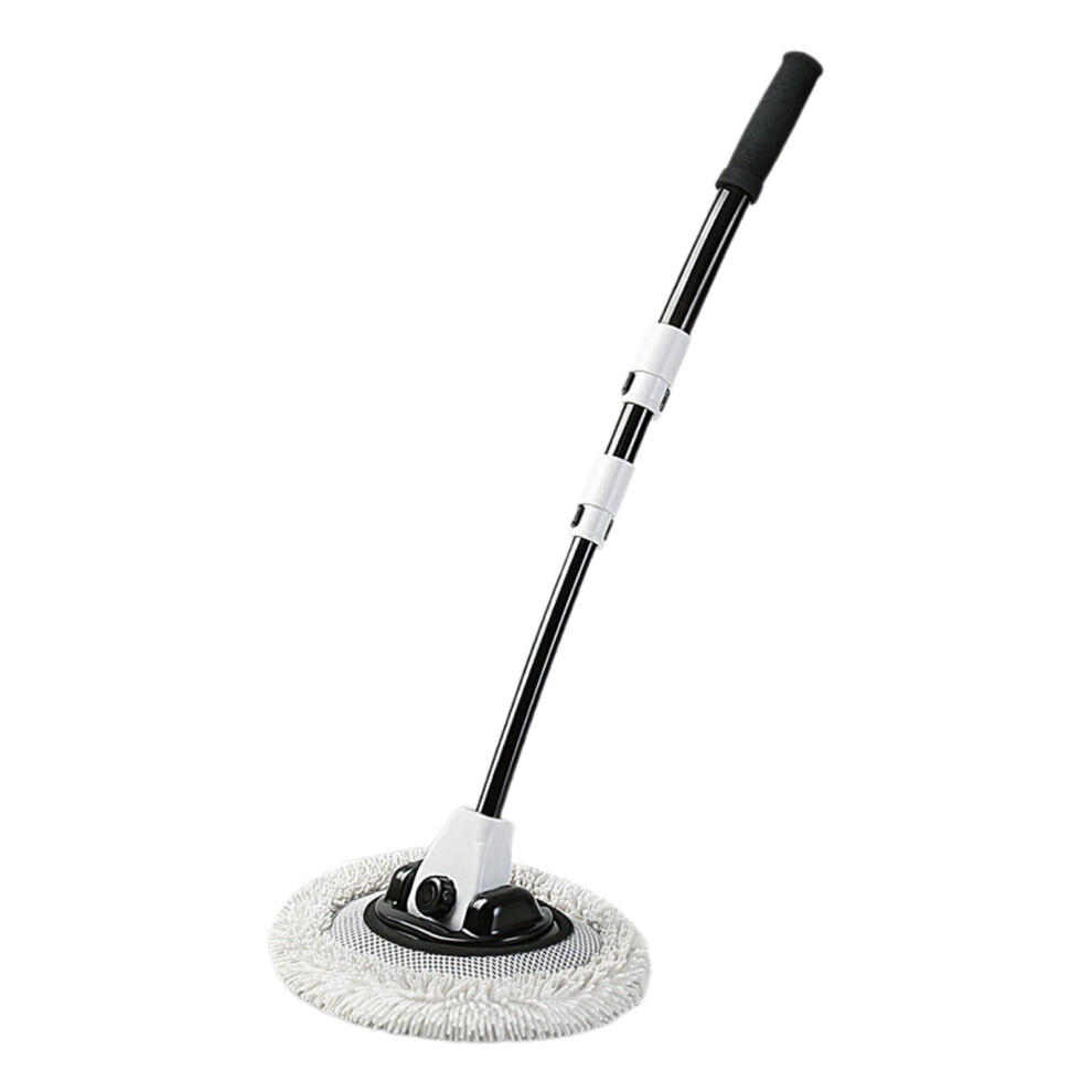 Car Wash Brush With Telescoping Long Handle, 15 Curved Scratch Mop For Suv Cleaning 9067246127725