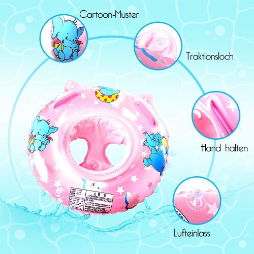 Φουσκωτό Baby Comfort, Φουσκωτό Πισίνας, Μαλακός και φιλικός προς το δέρμα διπλός 2