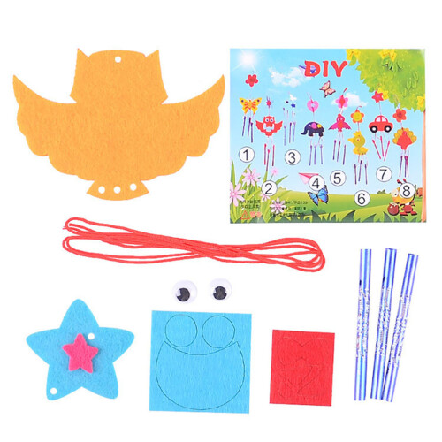8 Kinder Diy Windspiele Vliesstoff Hängende 1
