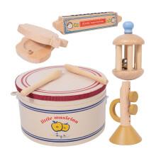 1 Set Kleinkinder Musikinstrumente Holz Schlaginstrumente Für Kinder