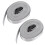 Höghållfasta 1m spärrband i legeringsspänne, 2-pack 2