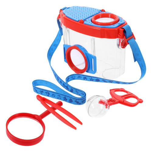 2 Sets Kit Insektenlupe Mit Behälter